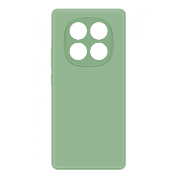 Чехол Krutoff для Redmi Note 14 Pro силиконовый зеленый