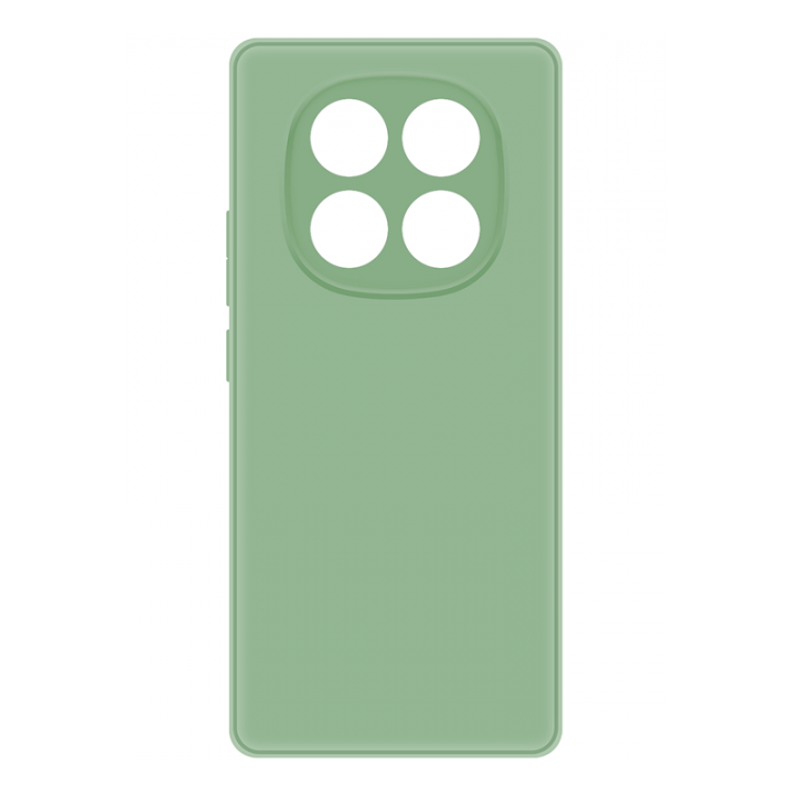 Чехол Krutoff для Redmi Note 14 Pro силиконовый зеленый