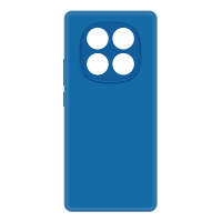 Чехол Krutoff для Redmi Note 14 Pro силиконовый синий