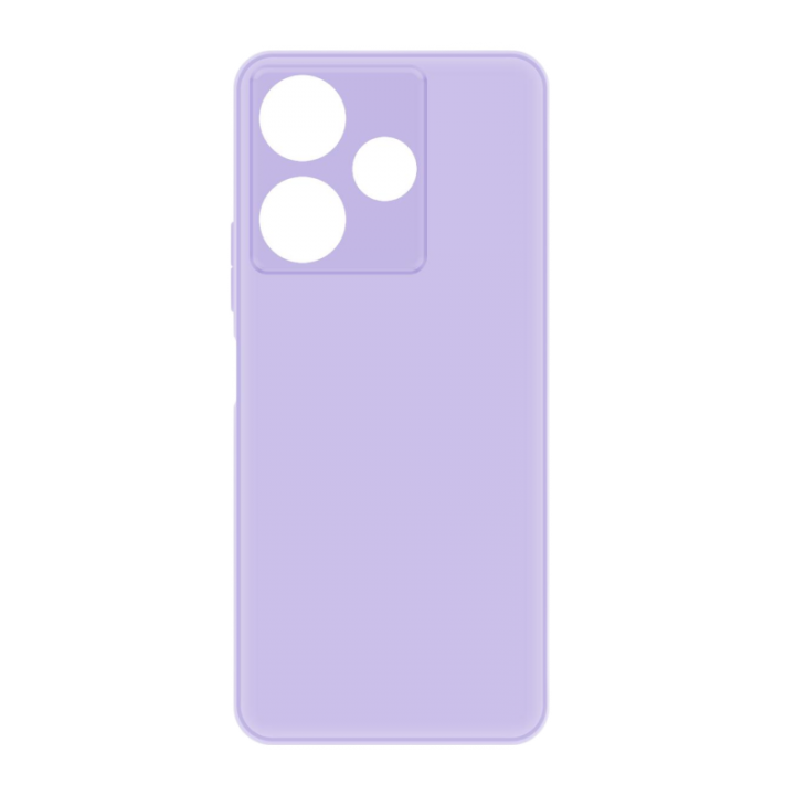 Чехол Krutoff для Redmi 13/Poco M6 4G, силиконовый лавандовый