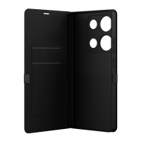 Чехол-книжка Krutoff для Redmi Note 14S черный