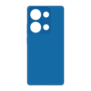 Чехол Krutoff для Redmi Note 13 Pro/ Poco M6 Pro, силиконовый синий
