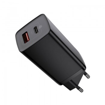 Зарядное устройство Baseus GaN2 Lite (CCGAN2L-B01),PD+QC 3.0, 65W (черный)