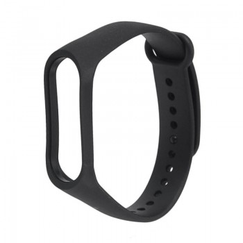 Сменный ремешок Red Line Silicone для Xiaomi Mi Smart Band 5 (черный)
