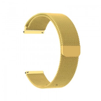 Сменный ремешок Xiaomi для Amazfit 20 mm металл (золотой)