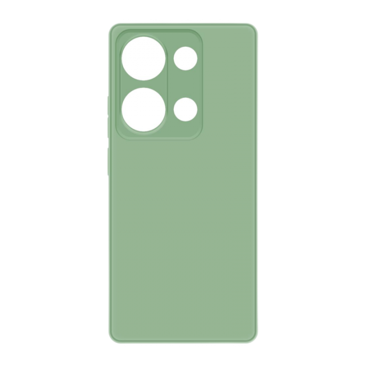 Чехол Krutoff для Redmi Note 13 Pro/ Poco M6 Pro, силиконовый зеленый
