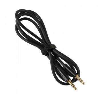 AUX-кабель Usams YP-01 (1 м) (черный)