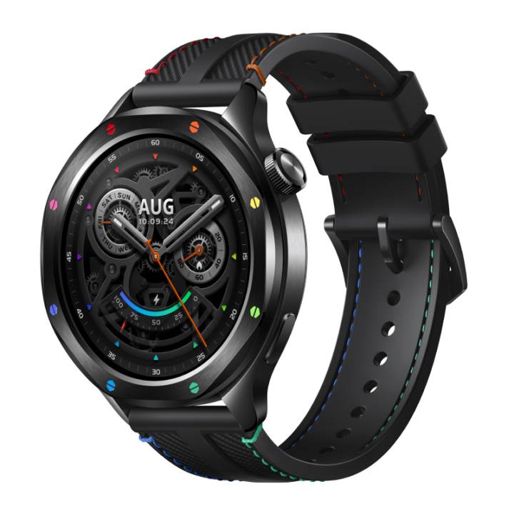 Умные часы Xiaomi Watch S4 (Черно-радужный)