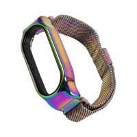 Сменный ремешок Red Line для фитнес-браслета Xiaomi Mi Band 7, металлический на магните (хамелеон)