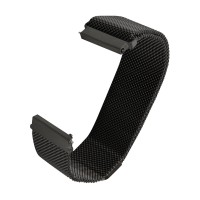 Сменный ремешок Red Line универсальный металлический магнитный для cмарт часов, 22 mm (черный)