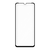 Защитное стекло Krutoff для Redmi 14С/Redmi A5 черная рамка