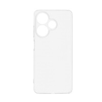 Чехол DF для Poco M6 и Redmi 13 силиконовый прозрачный