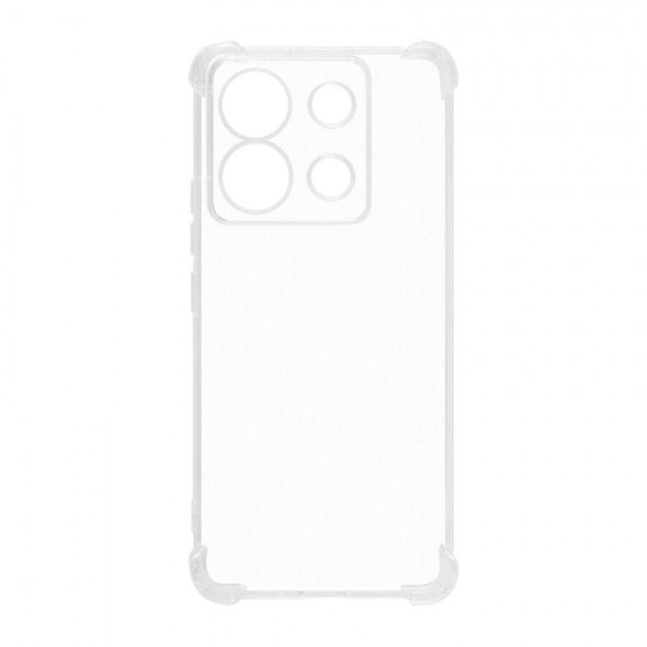 Чехол Red Line iBox Crystal для Xiaomi Poco X6, с усиленными углами (прозрачный)