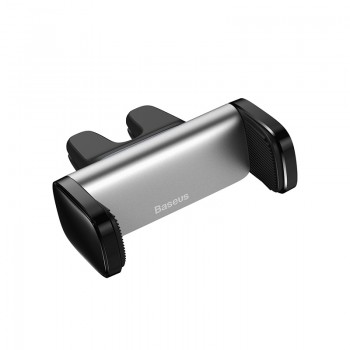 Автомобильный держатель Baseus (SUGP-0S) на решетку обдува (серебристый)