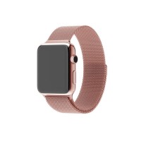 Сменный ремешок Xiaomi для Amazfit 20 mm металл (розовый)