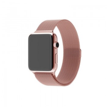 Сменный ремешок Xiaomi для Amazfit 20 mm металл (розовый)