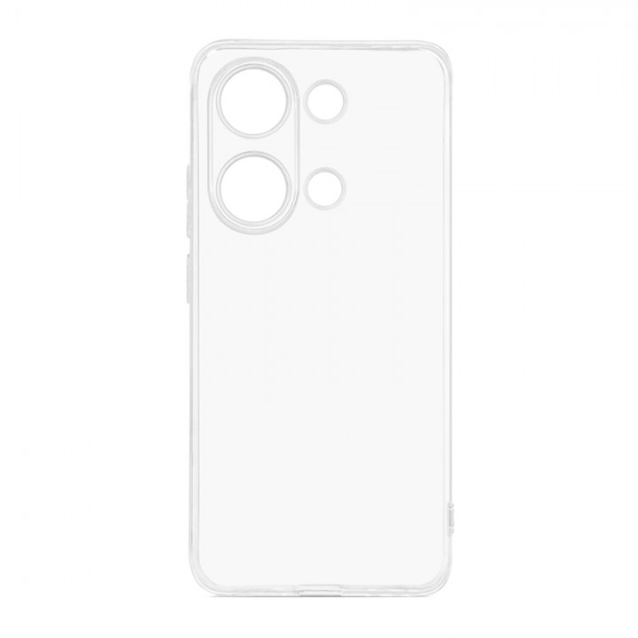 Чехол DF poCase-21 Redmi Note 13 Pro 4G силиконовый (прозрачный)