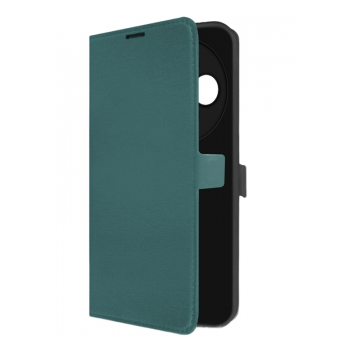 Чехол-книжка Krutoff для Redmi 14C/Poco C75 зеленый