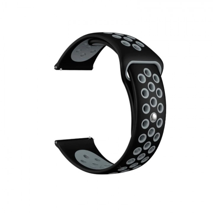Сменный ремешок Xiaomi для Amazfit 20 mm (черный с серым)