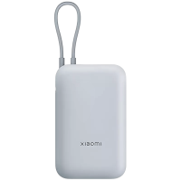 Внешний аккумулятор Xiaomi Xiaomi Power Bank 10000mAh (встроенный кабель) GL (синий)