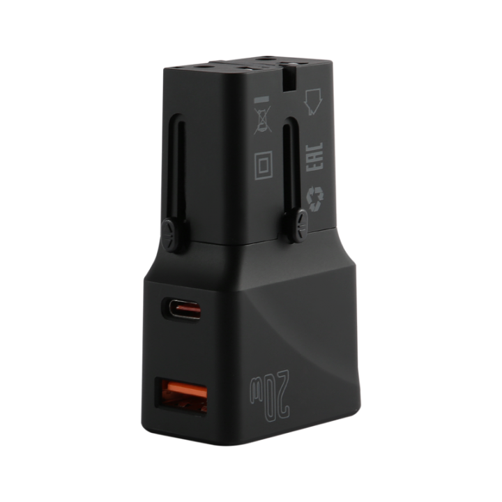 Зарядное устройство Red Line  Pro USB (адаптер 4 в 1) для всех типов розеток