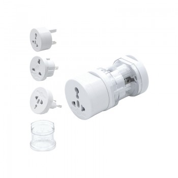 Адаптер для всех видов розеток  Red Line UCA-2 (белый)