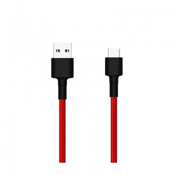 Кабель Xiaomi Mi USB Type-C Braided Cable (красный)