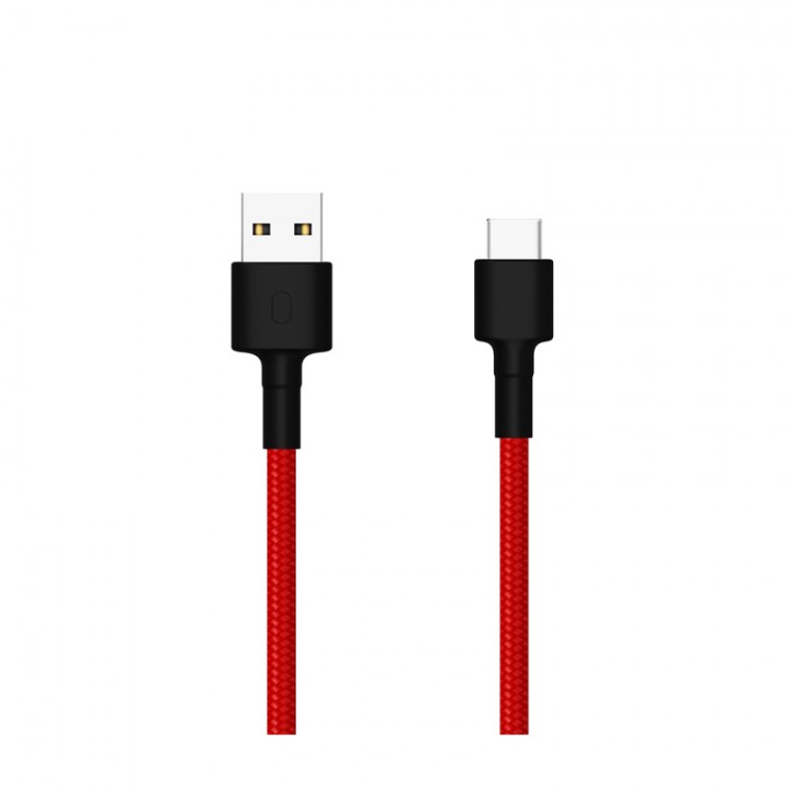 Кабель Xiaomi Mi USB Type-C Braided Cable (красный)