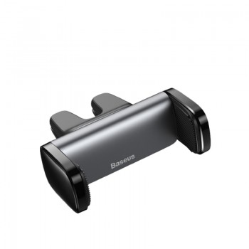 Автомобильный держатель Baseus Steel Cannon Air Outlet Car Mount на решетку обдува (черный)