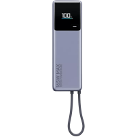 Внешний аккумулятор Xiaomi Внешний аккумулятор Xiaomi 165W Power Bank 10000mAh со встроенным кабелем