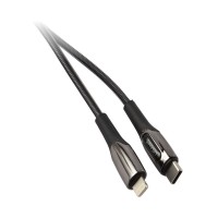 Дата-кабель Usams US-SJ518 Type-C - Lightning PD быстрая зарядка 20W, (1.2 m) (черный)