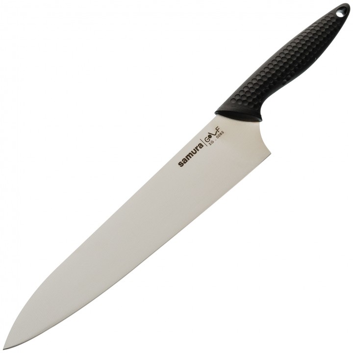 Нож Шеф Samura GOLF - SG-0085/K, сталь AUS-8, рукоять полипропилен, 221 мм