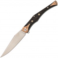 Складной нож Reptilian Идальго M390-L Ограниченная серия, сталь M390, рукоять карбон