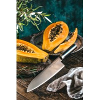 Нож кухонный "Samura Mo-V" Гранд Шеф 240 мм, G-10