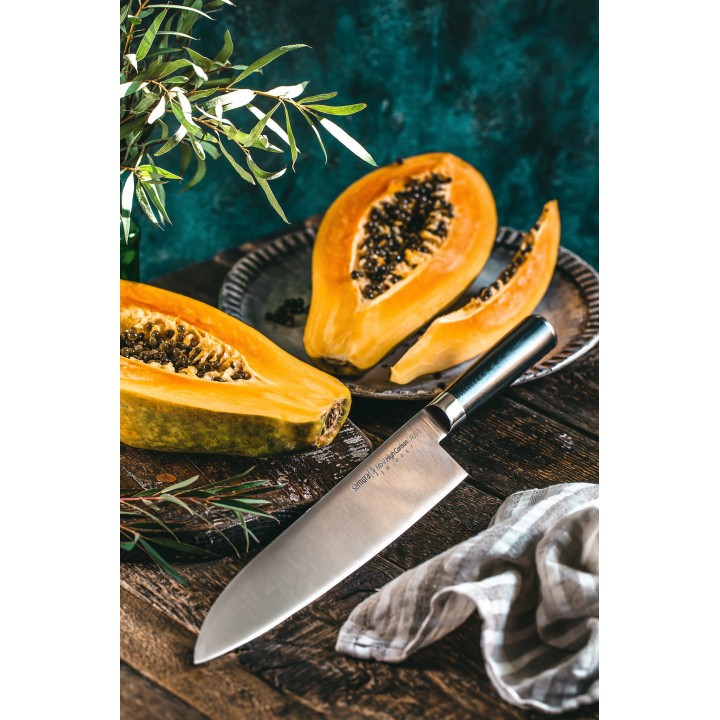 Нож кухонный "Samura Mo-V" Гранд Шеф 240 мм, G-10