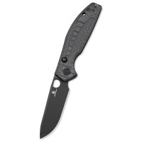 Складной нож Bestech Knives Angry Owl, сталь D2, рукоять G10/карбон