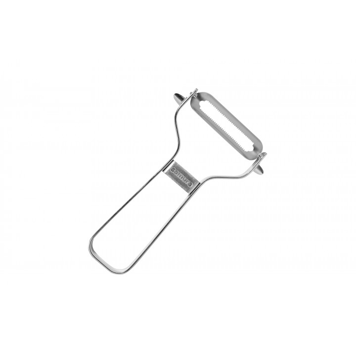 Овощечистка Samura Skinner, нержавеющая сталь, лезвие с серрейтором