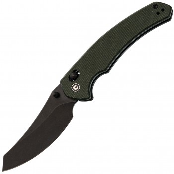 Складной нож CIVIVI Sixgill, сталь Nitro-V, рукоять микарта, зеленый