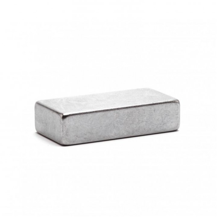 Неодимовый магнит прямоугольник 40х20х10 мм