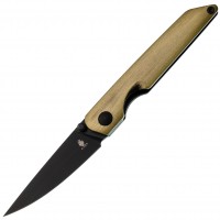 Складной нож Kizer Shot, сталь 154CM, рукоять алюминий, зеленый