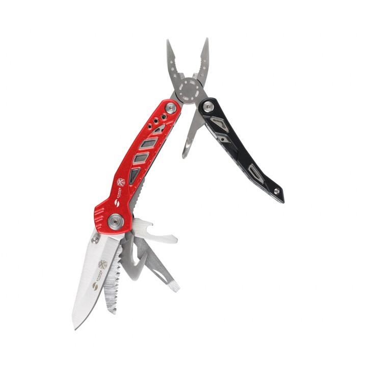 Мультитул Stinger MT-PE86A, сталь 3Cr13, 11 инструментов, нейлоновый чехол