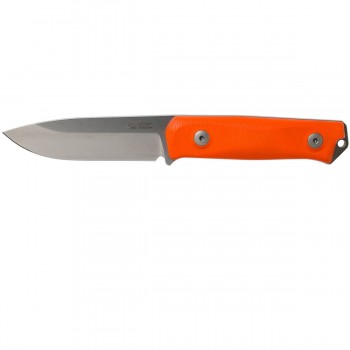 Фиксированный нож LionSteel B41 Orange, сталь Sleipner, рукоять G10