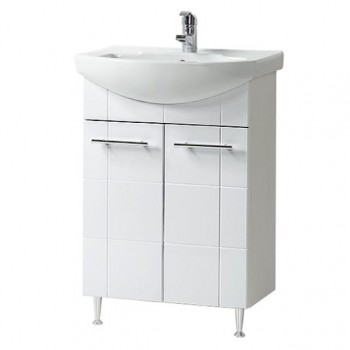 тумба без раковины напольная АКВАЛЬ Анна 50см белая