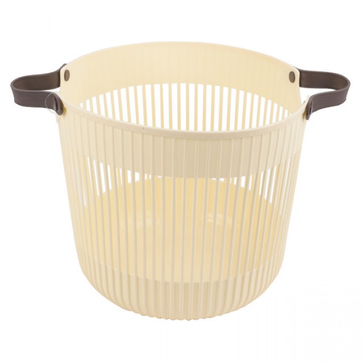 корзина TODELIA 35х35х32см 9,8л пластик, ТПР-резина белая