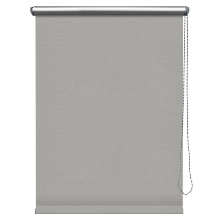 штора рулонная УЮТ Алю блэкаут 60х175см светло-серая, арт.2178808