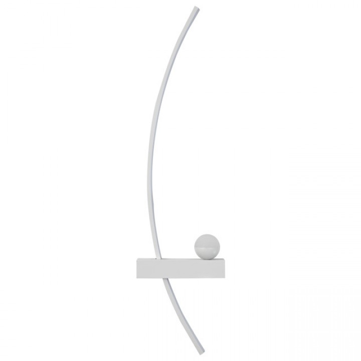 бра светодиодное ESCADA Ray 2хLED 15Вт 3000К левый  белый