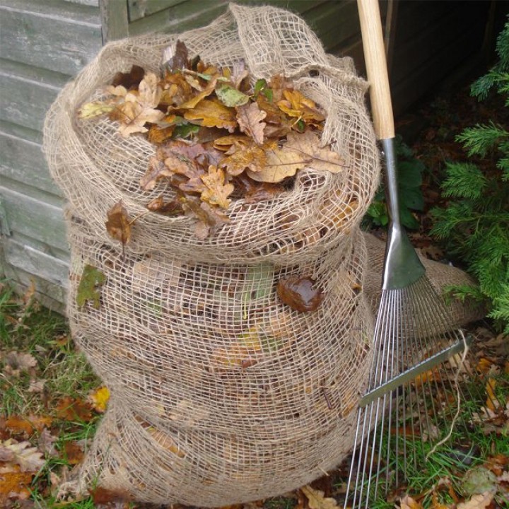 мешок садовый TODELIA для сбора мусора 95л сетчатый