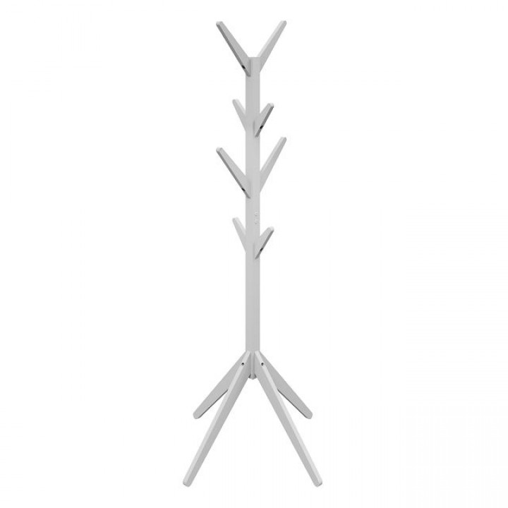 вешалка напольная CIRTA 2 735х735х1810мм белый матовый бук