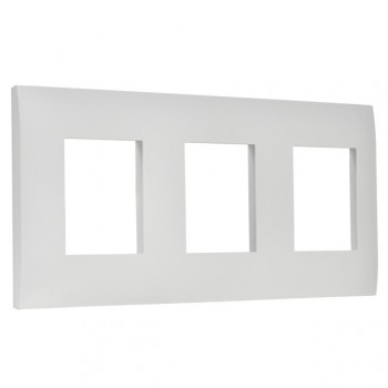 рамка 3 поста IEK Skandy арктический белый