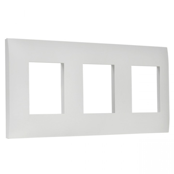 рамка 3 поста IEK Skandy арктический белый